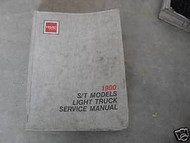 1990 GM Chevy GMC S/T ST JIMMY SONOMA S15 Truck Service Shop Repair Manual WORN