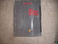 1988 Toyota Models Techincal Bulletins Manual OEM Factory Workshop Book Dealer