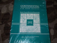 1991 LINCOLN CONTINENTAL Service Shop Repair Manual OEM DEALERSHIP FACTORY 91