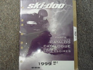 1999 Ski Doo MX Z 440 Parts Accessories Catalog Service Manual Factory OEM