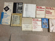 1984 FORD MUSTANG CAPRI Service Shop Repair Manual Set 84 W EWD + TONS