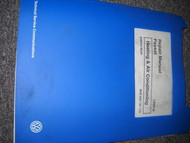 1998 99 00 01 02 VW PASSAT Heating Air Conditioning FACTORY OEM BOOK 98 99 00