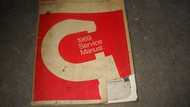 1969 Dodge Polara Monaco Service Repair Shop Manual Oem