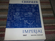 1966 Chrysler NEWPORT 300 IMPERIAL CROWN LEBARON Service Shop Repair Manual WORN