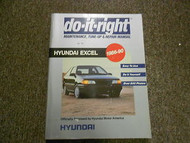 1986 1990 HYUNDAI EXCEL Service Maintenance Tune Up Repair Shop Manual OEM