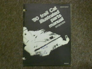 1980 Arctic Cat Trail Cat Illustarated Parts Manual FACTORY OEM BOOK 80 DEAL