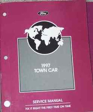 1997 LINCOLN TOWN CAR Service Shop Repair Manual BRAND NEW DEALERSHIP 97 FORD X