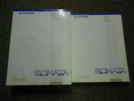 1996 HYUNDAI SONATA Service Repair Shop Manual SET FACTORY OEM 2 VOL Sonata