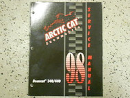 1998 Arctic Cat Bearcat 340 440 Service Repair Shop Manual FACTORY OEM BOOK 98