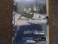 2001 Ski Doo Skandic 500 F 600 F Parts Accessories Catalog Manual OEM Book 01