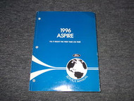 1996 FORD ASPIRE Service Repair Shop Manual OEM 96 DEALERSHIP BOOK HUGE FORD