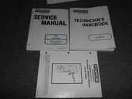 1996-1997 Force Outboards 25 HP Service Shop Repair Manual Set DEALERSHIP