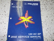 2002 Polaris 120 XC SP Shop Repair Service Manual FACTORY OEM BOOK 02