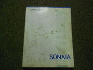 2003 HYUNDAI SONATA Electrical Troubleshooting Manual Harness Layout OEM