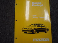 1996 MAZDA PROTEGE Electrical Wiring Diagram Service Repair Shop Manual OEM Book