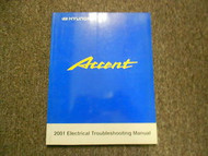 2001 HYUNDAI ACCENT Electrical Troubleshooting Manual Schematics Harness OEM