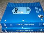 2001 Chevy Astro GMC Safari M L M/L VAN Service Shop Repair Manual SET FACTORY