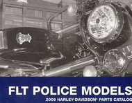 2009 Harley Davidson FLT Police Models Parts Catalog Manual FACTORY OEM BOOK NEW