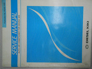 1987 Mazda 929 Service Manual FACTORY OEM 87 Air Conditioner DIESEL KIKI BOOK 87