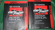 1995 Toyota Truck PICK UP Service Repair Shop Manual Set OEM 95 2 VOLUME SET