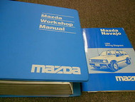 1994 Mazda Navajo Service Repair Shop Manual SET OEM FACTORY BOOKS 94