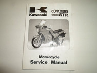 1986 2006 Kawasaki Concours 1000GTR Service Repair Shop Workshop Manual NEW