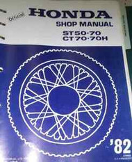 1976 1977 1978 1979 1980 1981 1982 HONDA ST50 70 Service Shop Repair Manual OEM