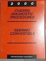 2000 CHRYSLER SEBRING CONVERTIBLE CHASSIS Shop Service Manual DIAGNOSTICS 2000