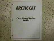 2000 Arctic Cart Illustrated Service Parts Catalog Update Manual FACTORY OEM
