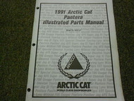 1991 Arctic Cat Pantera Illustrated Service Parts Catalog Manual FACTORY OEM