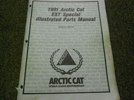 1991 Arctic Cat EXT Special Illustrated Service Parts Catalog Manual FACTORY OEM