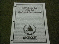 1991 Arctic Cat Kitty Cat Illustrated Service Parts Catalog Manual FACTORY OEM