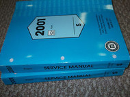 2001 Chevrolet Chevy GEO PRIZM Service Shop Repair Manual Set DEALERSHIP 01