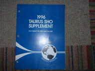 1996 Ford Taurus SHO Service Repair Manual SUPPLEMENT