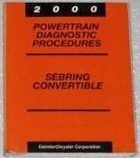 2000 CHRYSLER SEBRING CONVERTIBLE POWERTRAIN Repair Service Manual DIAGNOSTICS