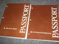 2002 HONDA PASSPORT TRUCK Service Repair Shop Manual OEM 02 FACTORY BOOK W EWD