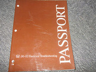 2002 HONDA PASSPORT Electrical Troubleshooting Service Shop Repair Manual EWD