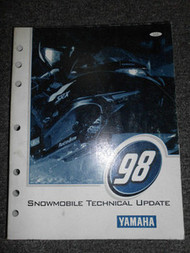 1998 Yamaha Snowmobile Technical Update Manual OEM FACTORY BOOK 98 DEALERSHIP