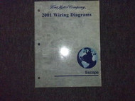2001 Ford Escape Electrical Wiring Diagrams EWD Service Repair Shop Manual