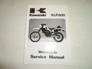 1984 Kawasaki KLR600 Service Repair Shop Manual FACTORY OEM BOOK 84 DEALERSHIP