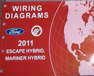 2011 FORD ESCAPE MARINER HYBRID Electrical Wiring Diagram Service Repair Manual