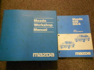 1992 Mazda 626 MX-6 MX6 Service Repair Shop Manual SET FACTORY OEM BOOK 92 MAZDA