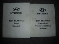 2001 HYUNDAI ELANTRA Electrical Wiring Troubleshooting Manual FACTORY OEM