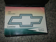 1995 CHEVY LUMINA Owners Manual BOOK NICE GENERAL MOTORS CHEVY MANUAL OEM 95
