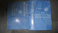 2010 Ford Crown Victoria & Mercury Grand Marquis Service Shop Repair Manual Set