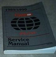 1990 Chevy Chevrolet GEO PRIZM Service Shop Repair Manual FACTORY BOOKS