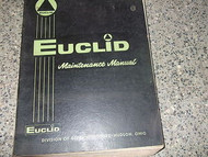 Euclid Models Series 3 4 6-71 71E 71N 71T Service Shop Repair Manual Diesel