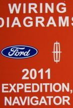 2011 FORD EXPEDITION NAVIGATOR Electrical Wiring Diagram Service Shop Manual