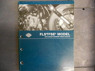2006 Harley Davidson FLSTFSE2 Parts Catalog Manual FACTORY OEM BOOK NEW 06