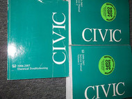 2006 06 HONDA CIVIC Shop Repair Service Manual SET FACTORY OEM BOOKS DEALERSHIP